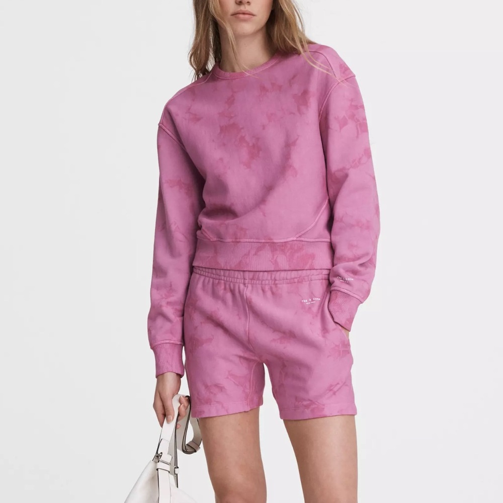 rag & bone women’s City Tie Dye Sweatshirt